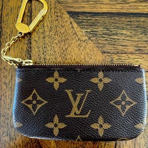 Authentic LV card holder / keychain